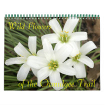 Wild Flowers, of the Ocmulgee Trail calendars