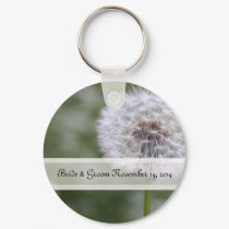 Wild Flowers Wedding Invitations and Favors keychains