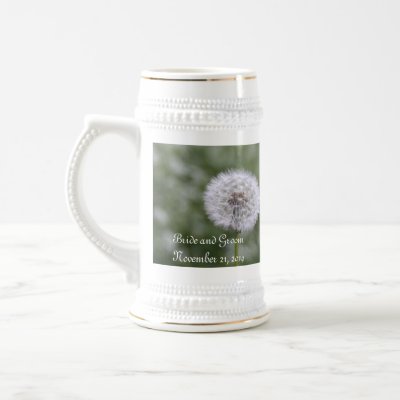 Wild Flowers Wedding Invitations and Favors Coffee Mug