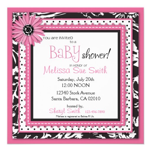 Wild Garden HP Invitation Square