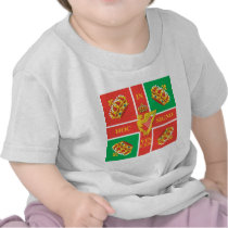 Wild Geese Regiment Flag T-Shirts (Ireland)