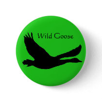 Wild Goose Button [Badge] with light background