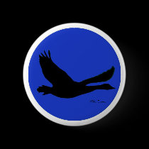 Wild Goose Button - Customise with your own text by celtxian Wild Goose Button - Customise with your own text