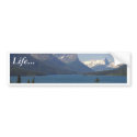 Wild Goose Island On St Mary Lake In Glacier Natio bumper stickers