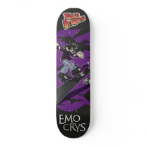 WILD GRINDERS EMO CRYS ACTION DECK skateboards by wildgrinders WILD GRINDERS EMO CRYS ACTION DECK skateboards