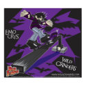 WILD GRINDERS EMO CRYS BOARD SLIDE POSTER posters