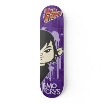 WILD GRINDERS EMO CRYS FACE DECK skateboards by wildgrinders WILD GRINDERS EMO CRYS FACE DECK skateboards
