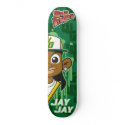 WILD GRINDERS JAY JAY FACE DECK skateboard