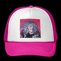 WILD HAIR ABSTRACTION hats