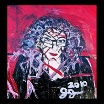 WILD HAIR ABSTRACTION posters