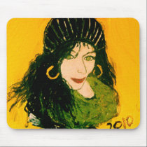 WILD HAIR AS RASTA mousepads