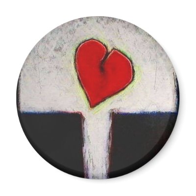 Wild Heart Magnet by wilddogs