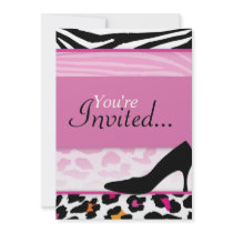 Wild Heel Invitation (Bachelorette or Birthday)