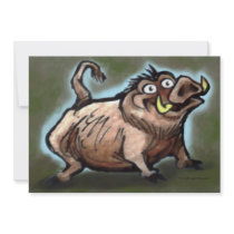 Wild Hog Invitations