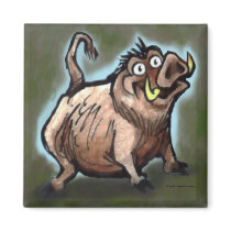 Wild Hog Fridge Magnets