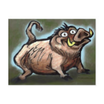 Wild Hog Post Cards