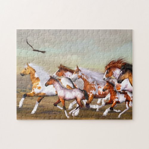 Wild Horse Herd Puzzle puzzle