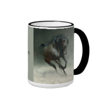 Wild Horse Hoofprints Mug