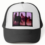 Wild Horse Roundup Triptych hats