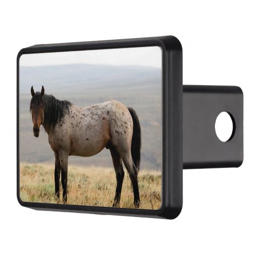 Wild Horse Trailer Hitch Cover Zazzle