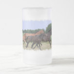 Wild Horses Beer Mug
