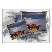 Wild Horses Card by touchministry Wild Horses Card