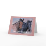 Wild Horses Card
