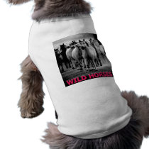 Wild Horses pet clothing