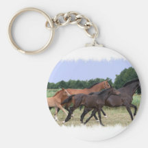 Wild Horses Keychain