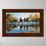 Wild Horses on Leather posters