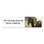 Wild Horses on Unalaska Island Bumper Sticker