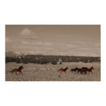 Wild Horses Poster posters by WanderLinArts Wild Horses Poster posters