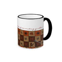 Wild Horses Quilting Mug