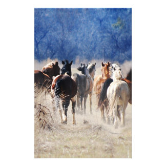 Free Horse Stationery, Custom Free Horse Stationary