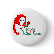 Wild Irish Rose Button