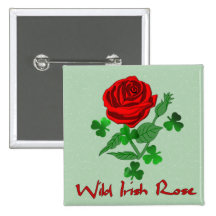 Wild Irish Rose Pin