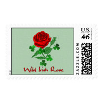 Wild Irish Rose Postage Stamps