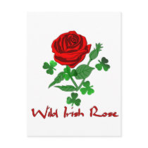 Wild Irish Rose postcards