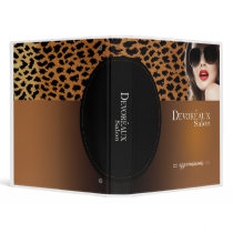 Wild Leopard Flirty Fashionista designer binder