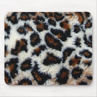 Wild Leopard Fur Mousepad mousepad