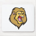 Wild Lion Cartoon Style mousepads
