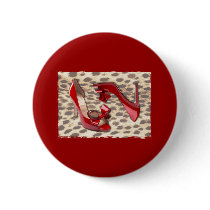 Wild Little Red Bo Peep Pinback Button