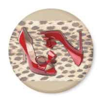 Wild Little Red Bo Peep Magnets