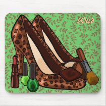 WILD Makeup & Shoes Mousepad
