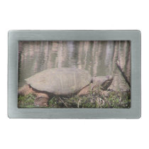 "Wild Man" Snapping Turtle Belt Buckle