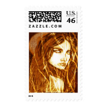 WILD moon series postage