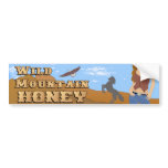 Wild Mountain Honey BUMPER STICKER