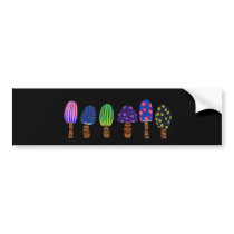 Wild Mushrooms Bumper Stickers