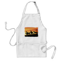 Wild Mustangs Apron