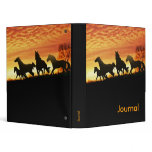 Wild Mustangs Binder